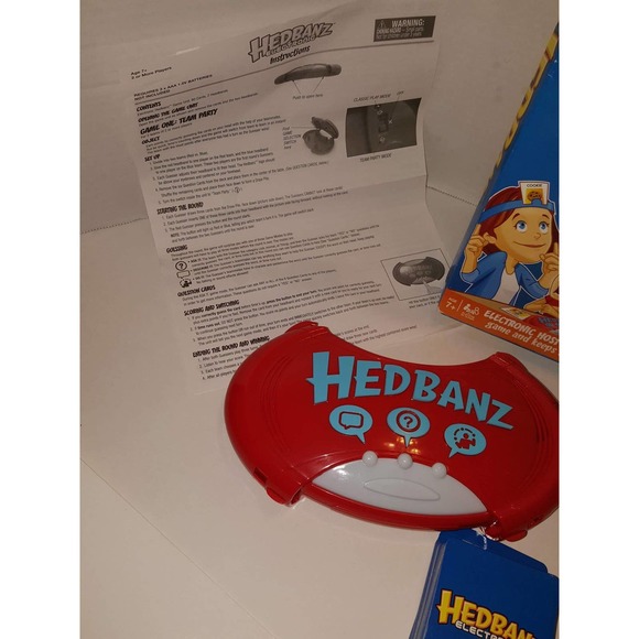 Electronic Talking Hedbanz Board Game Spin Master Complete - Picture 7 of 8